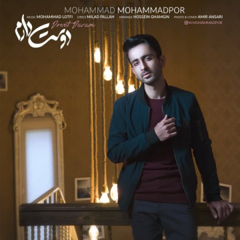 دانلود آهنگ جدید محمد محمدپور به نام دوست دارم